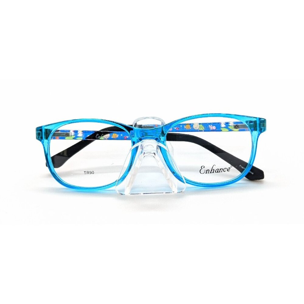 New Girl's Enhance 4132 Blue Eyeglass Frame